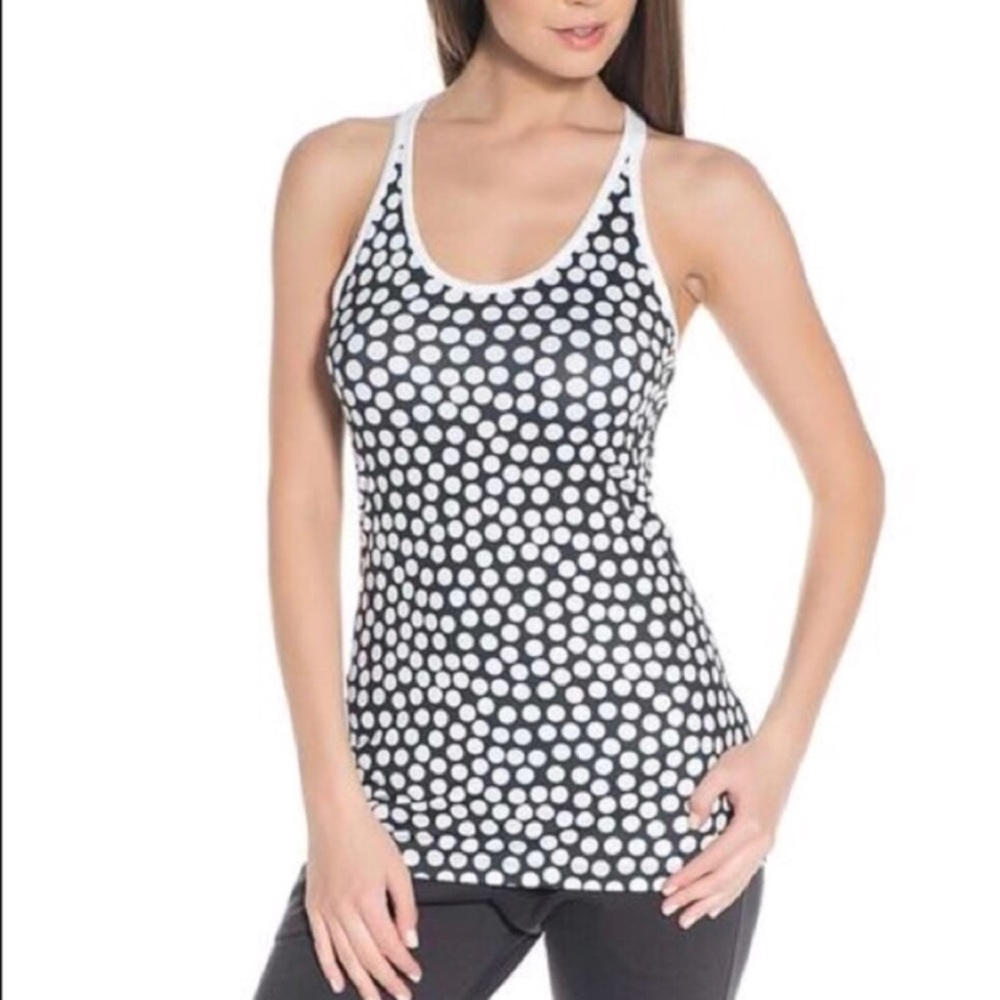 Nike polka dot tank top size S